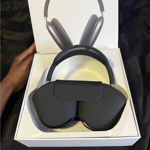 Apple Over-Ear Headphones - Black and Silver